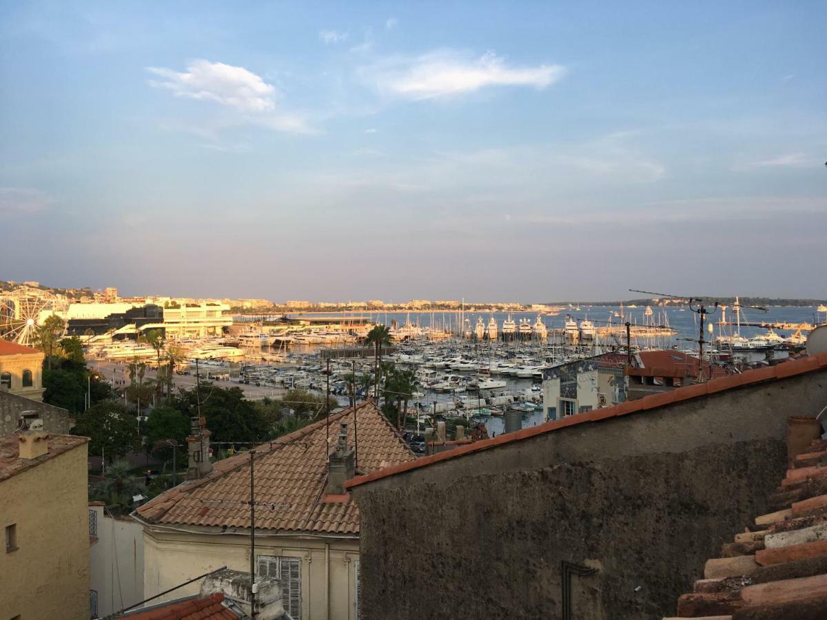 Appart Suquet Avec Terasse Vue Mer คานส์ ภายนอก รูปภาพ
